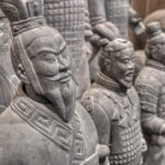 Terracotta warriors - Chinese Tombs and Mausoleums.